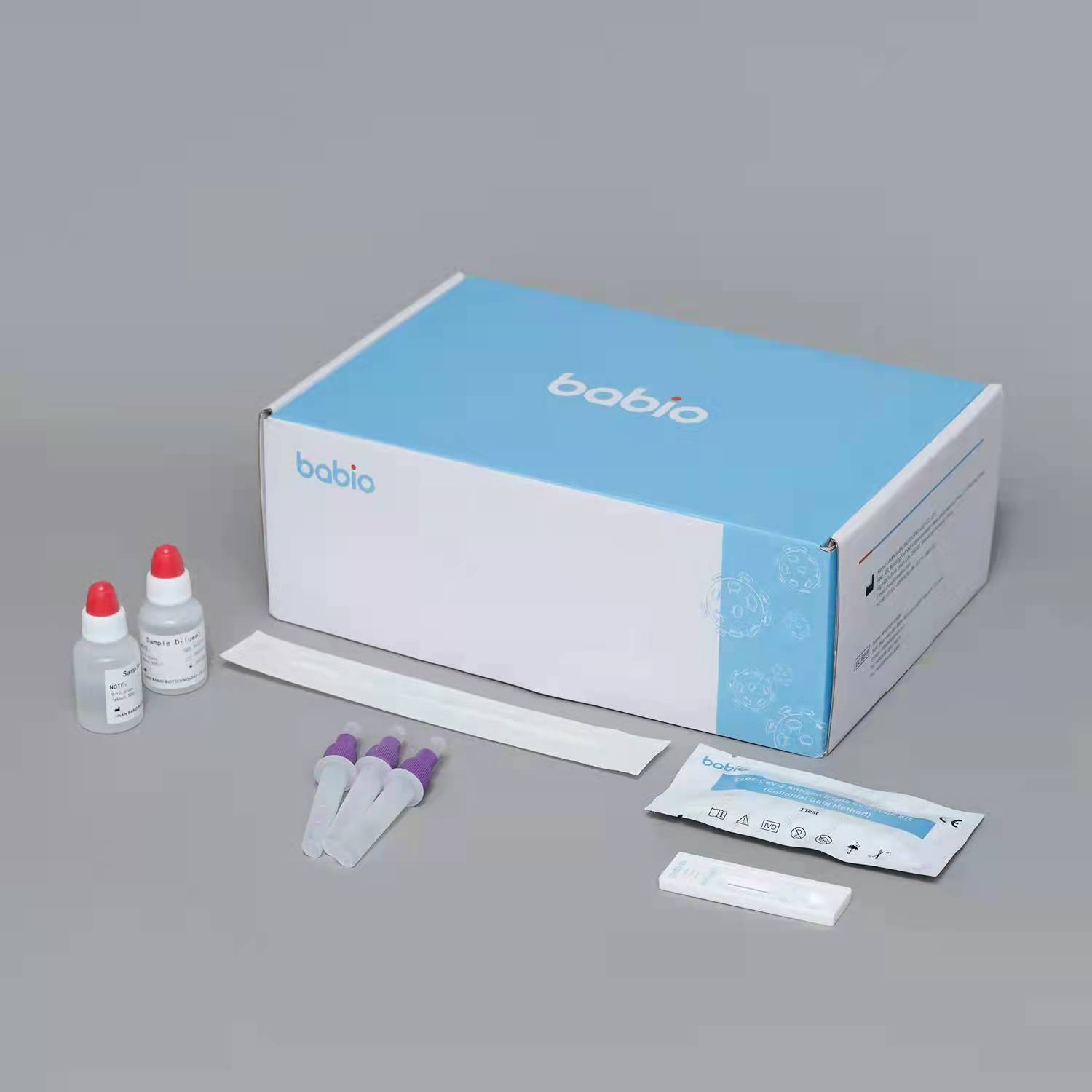 ¿Cuáles son los pasos de la prueba del kit de detección de antígenos Baibo?