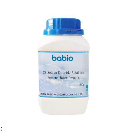 Gránulo de agua de peptona alcalina de cloruro de sodio al 3%