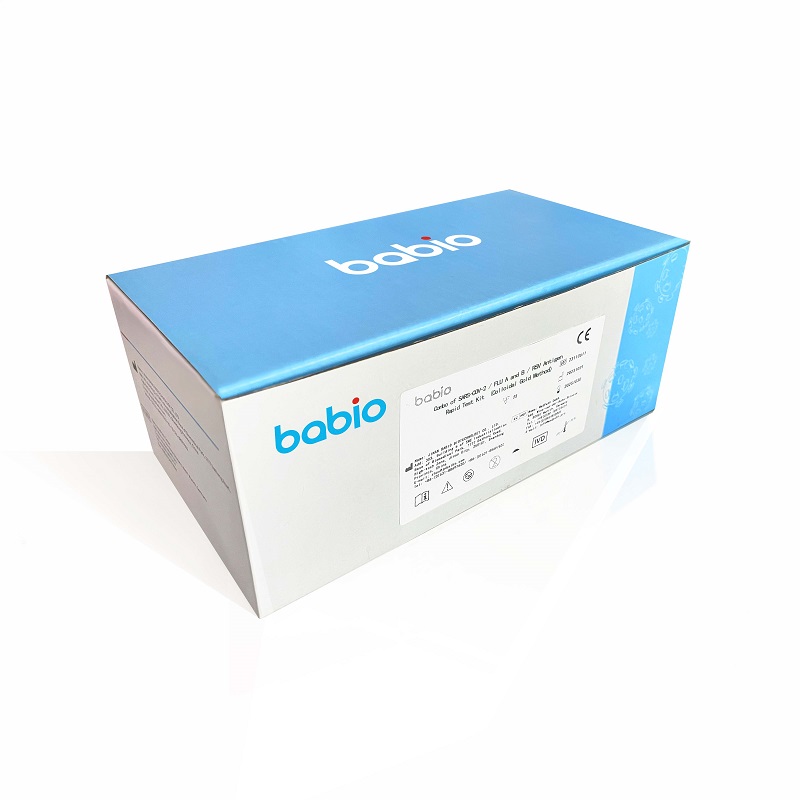 Combinación de kit de prueba rápida de antígeno SARS-COV-2 / GRIPE A y B / RSV