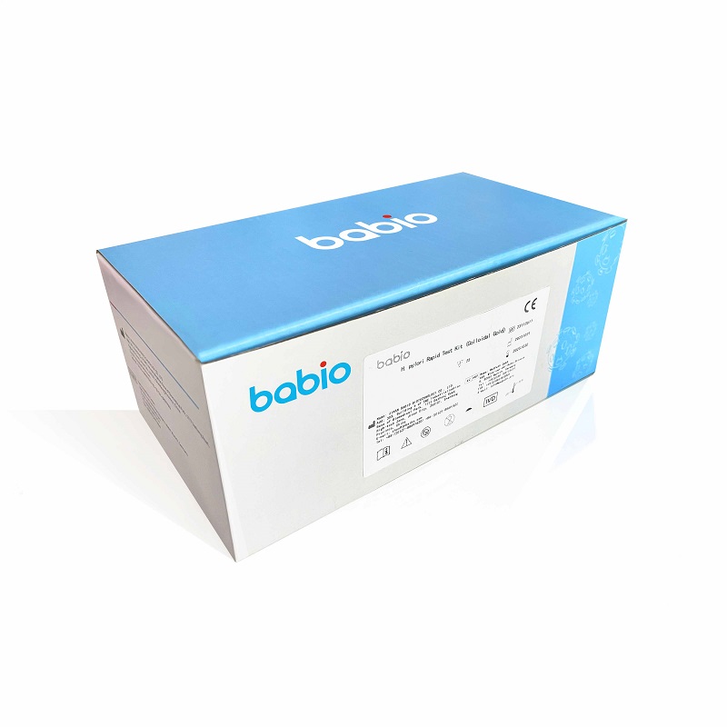 Kit de prueba rápida de antígeno H. pylori (oro coloidal)
